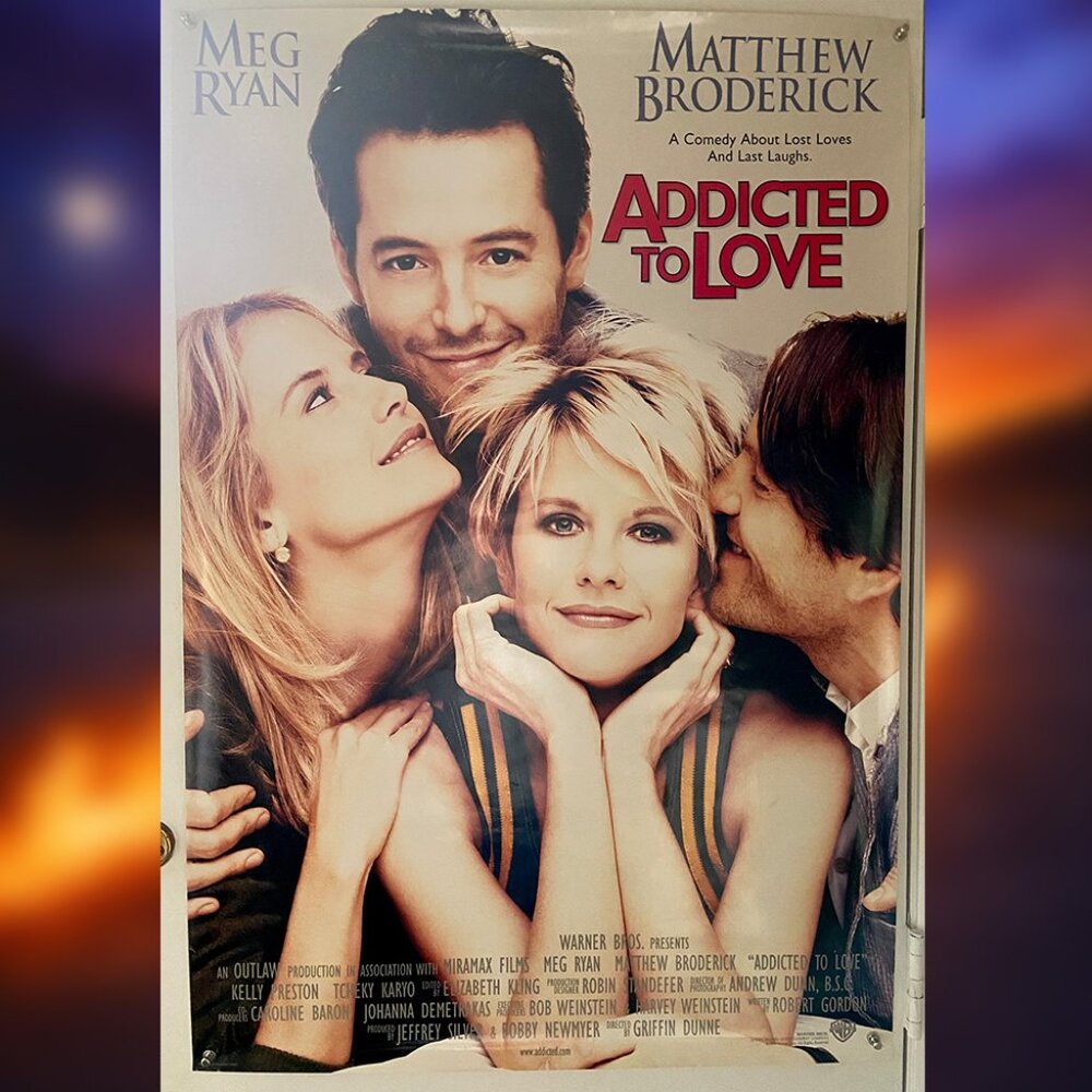 ADDICTED TO LOVE (1997) - ORIGINAL DOUBLE SIDED MOVIE POSTER